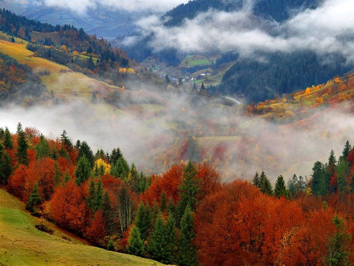 Počitek v Transcarpathiji jeseni - koristno s prijetno